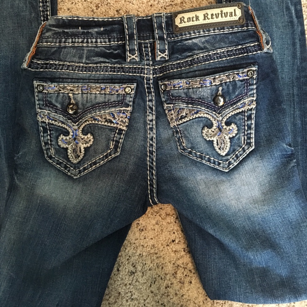 Rock Revival Mid-Rise Skinny Jeans